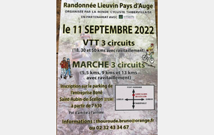 Randonnée Lieuvin Pays d'Auge