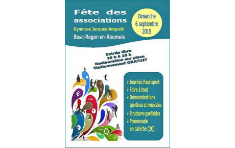 Fête des associations à Bosc - Roger