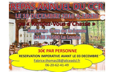 Repas annuel du CCR